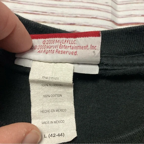 2008 Ironman Marvel Superhero Tee Shirt - Picture 3 of 3